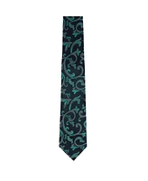 Trafalgar Men's Christian the Romantic Brocade Silk Necktie