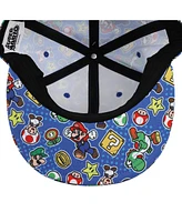 Super Mario Men's Bros Characters & Items All-Over Print