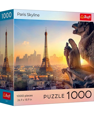 Trefl Red 1000 Piece Puzzle - Sunset Paris Skyline