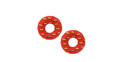 Mighty Medium Ring Red, 2 Pack Dog Toy