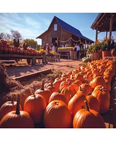 Trefl Red 500 Piece Puzzle - Halloween - Pumpkin Patch