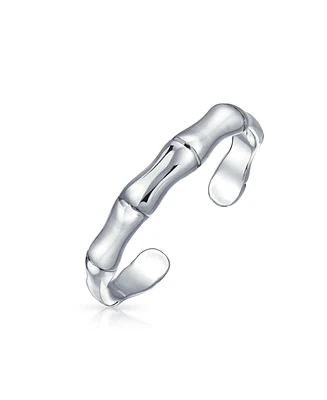 Bling Jewelry Punk Rocker Caribbean Pirate Skeleton Bones Midi Toe Rings Oxidized .925 Silver Sterling Adjustable