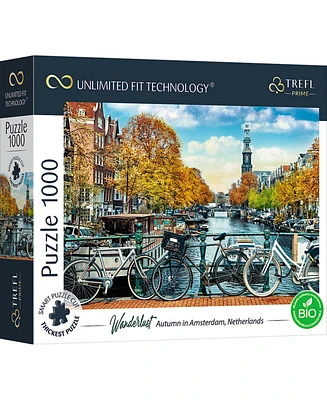 Trefl Prime 1000 Piece Puzzle - Wanderlust: Autumn in Amsterdam, Netherlands