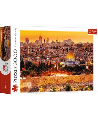 Trefl Red 3000 Piece Puzzle - The roofs of Jerusalem / Fototeca