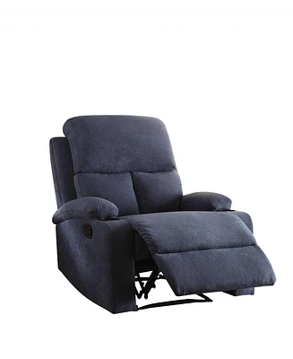 Modern Linen Upholstered Recliner for Home or Office Use