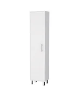 Tall Accent Cabinet with Five Shelves – Space-Saving and Versatile