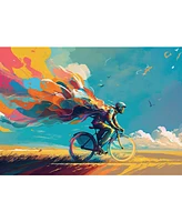 Trefl Red 1000 Piece Puzzle - Bicycle Rider