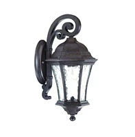 Tapered Hanging Lantern Wall Light for Porch and Entryway Decor