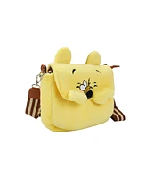 Disney Winnie The Pooh 10 Inch Plush Women's Crossbody Bag
