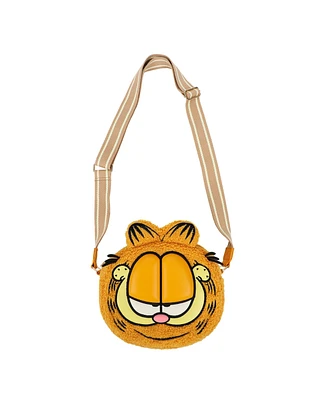 Garfield 3D Character Plush Women's Crossbody Bag