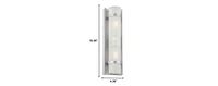 Modern Glass Wall Sconce for Living Room and Entryway Decor