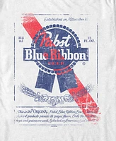 Fifth Sun Men's Pabst Layered Label Short Sleeve T-Shirt