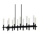 Cwi Lighting 48" Metal Dragonswatch Integrated Led Island Pool Table Light