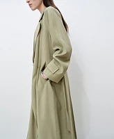 Mango Women's Soft Belt Trench Coat