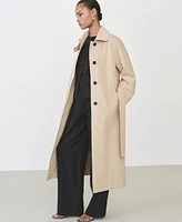Mango Women's Lyocell Straight Suit Pants