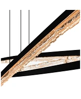 Cwi Lighting 26" Metal Saber Integrated Led Chandelier