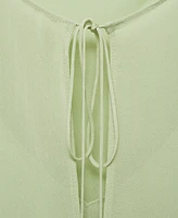 Mango Women's Bow Details Combined Blouse
