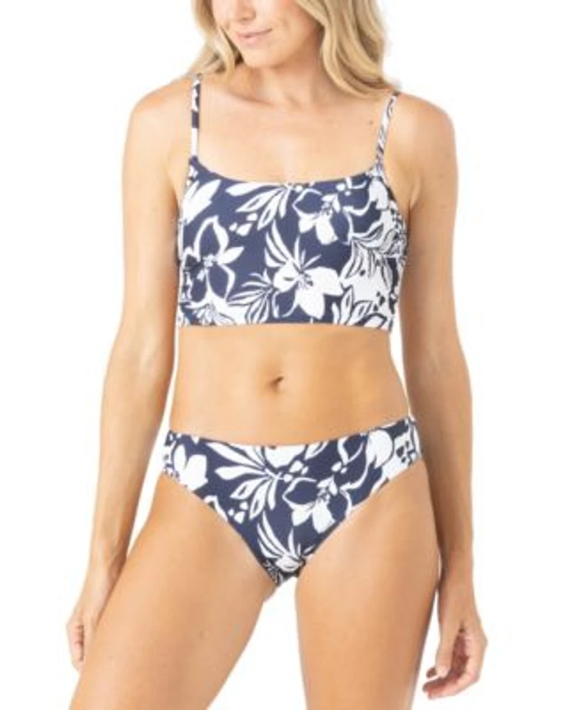 Roxy Juniors Oceanside Tankini Top Hipster Bottoms