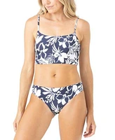 Roxy Juniors Oceanside Tankini Top Hipster Bottoms
