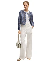 Boss by Hugo Boss Women's Tweed Regular-Fit Jacket