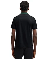 Boss by Hugo Men's Mercerized-Cotton Slim-Fit Polo