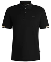 Boss by Hugo Boss Men's Regular-Fit Rubberized Logo Polo Shirt
