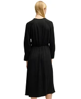 Boss by Hugo Women's Relaxed-Fit V-Neck Dress