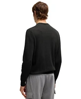 Boss by Hugo Men's Vertical Striped Regular-Fit Sweater