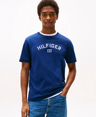 Tommy Hilfiger Men's Flocked Logo T-Shirt