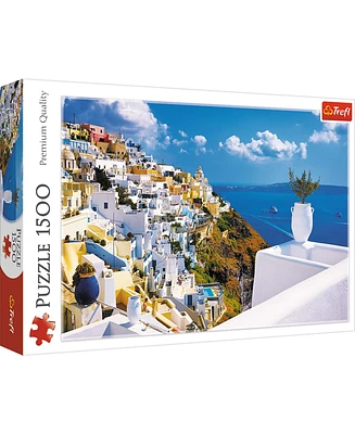 Trefl Red 1500 Piece Puzzle - Santorini, Greece / Wlodarczyk