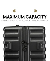 Elle Excursion 3-Piece Expandable Chic Spinner Luggage Set