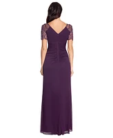 Xscape Petite Embellished Chiffon Gown