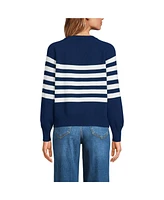 Lands' End Women's Drifter Raglan Sleeve Easy Fit Sweater