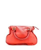 Pre-Owned Chloe Large Marcie Shoulder Bag Leather