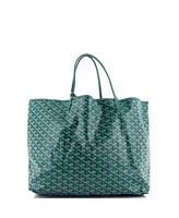 Pre-Owned Goyard Gm Saint Louis Tote Coated Canvas
