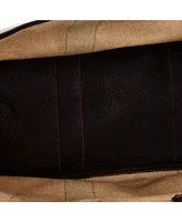 Pre-Owned HERMES Garden Party Tote Toile and Leather
