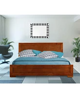 Manufactured Wood Bed Frame – Classic and Sturdy Construction