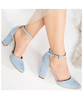 Gisele High Block Heel Pumps