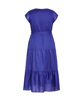 City Chic Plus Kasbah Plain Dress