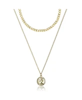 Jessica Simpson Layered Gold Pendant Necklace – Trendy Fashion Jewelry