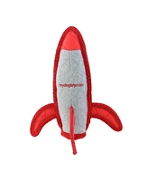 Tuffy Transportation Rocket, Durable Plush Dog Toy
