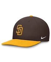 Nike Men's Brown/Gold San Diego Padres Pro Performance Snapback Hat