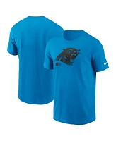 Nike Men's Blue Carolina Panthers Faded Essential T-Shirt