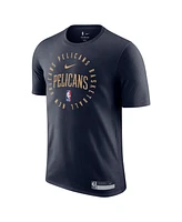 Nike Men's Navy New Orleans Pelicans 2024/25 Legend On-Court Practice Performance T-Shirt