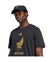 Adidas Men's Black Mexico National Team 2025 Third Jersey Dna Graphic T-Shirt
