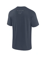 Fanatics Men's Navy New York Giants Elements Weathered Tonal Future Ground T-Shirt