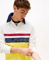 Tommy Hilfiger Men's Long Sleeve Sailing Rugby Shirt