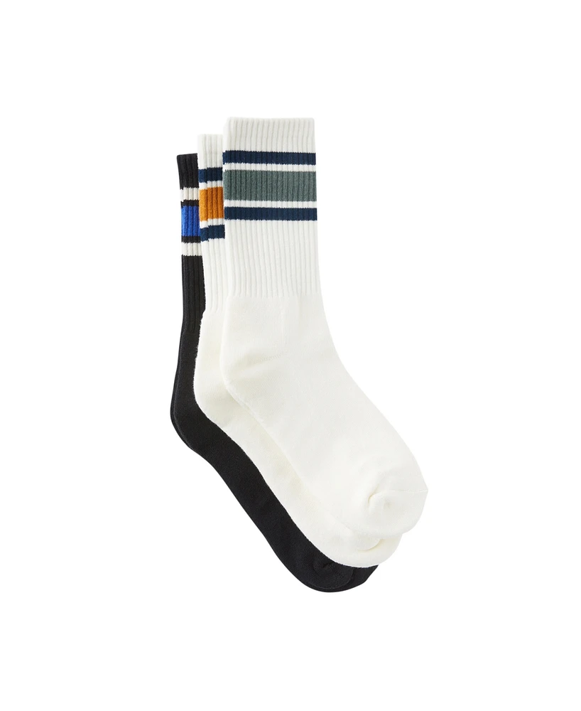 Cotton On Men's 3-Pack Essential Socks