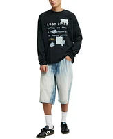 Cotton On Men's Box Fit Long Sleeve T-Shirt