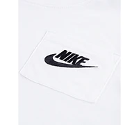 Nike Little Boys Pocket T-Shirt & French Terry Shorts, 2 Piece Set